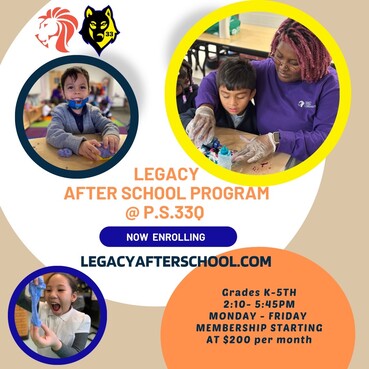 Legacy after school program at PS33Q